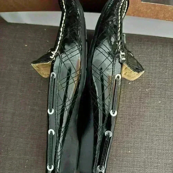 Naturalizer "Gossip" Quilted Mules Black Loafers Women's Size 10M - Picture 3 of 12